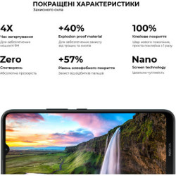 Скло захисне Armorstandart Pro Nokia C21 Plus Black (ARM62198)