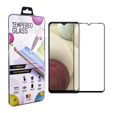 Скло захисне Drobak Samsung Galaxy A12 Frame A+ (606073)