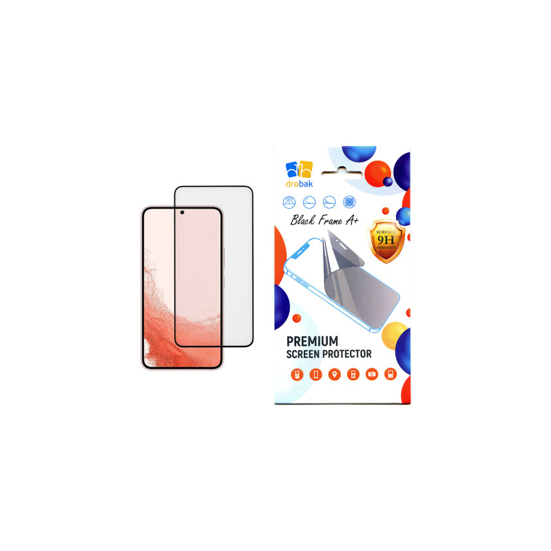 Скло захисне Drobak Xiaomi Redmi Note 11 Pro Black Frame A+ (616177)