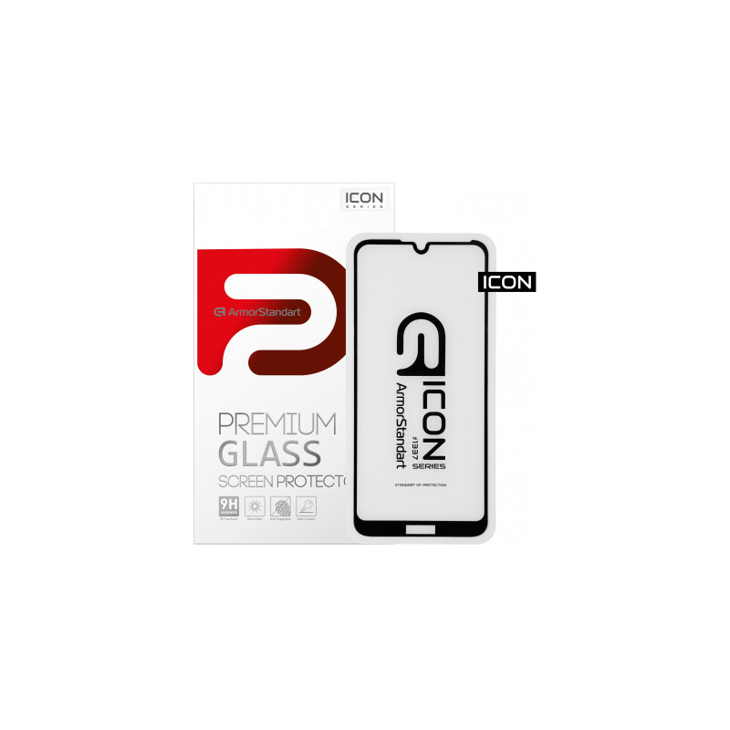 Скло захисне Armorstandart Icon Huawei Y6 2019 Black (ARM55986-GIC-BK)