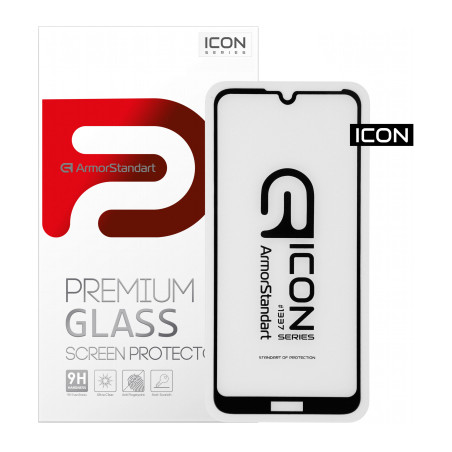 Скло захисне Armorstandart Icon Huawei Y6 2019 Black (ARM55986-GIC-BK)