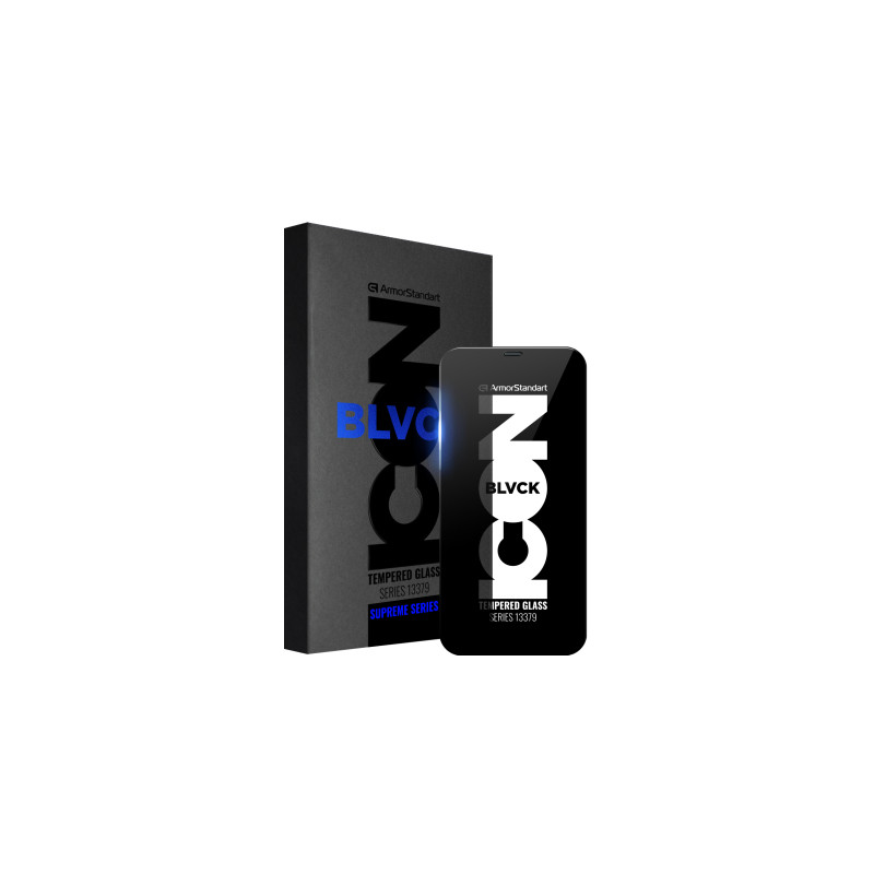 Скло захисне Armorstandart Supreme Black Icon 3D Apple iPhone 11 Pro / XS (ARM59210)