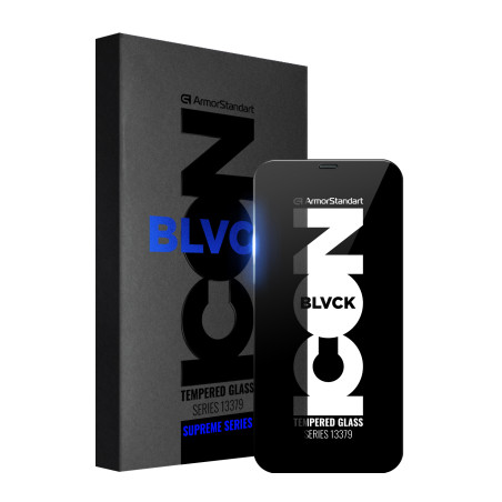 Скло захисне Armorstandart Supreme Black Icon 3D Apple iPhone 11 Pro / XS (ARM59210)