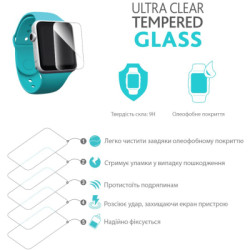 Скло захисне Piko Full Glue Apple Watch 38 mm (1283126487620)