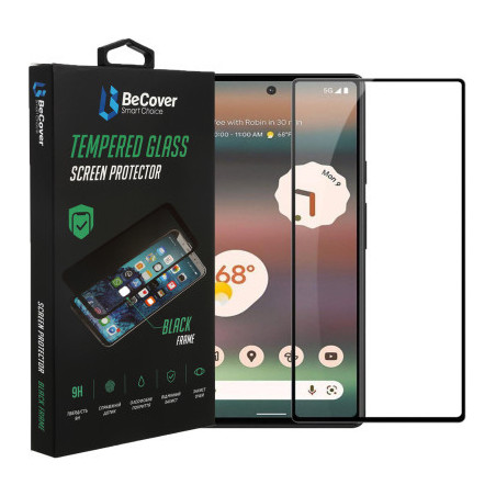 Скло захисне BeCover Google Pixel 6A Black (708757)