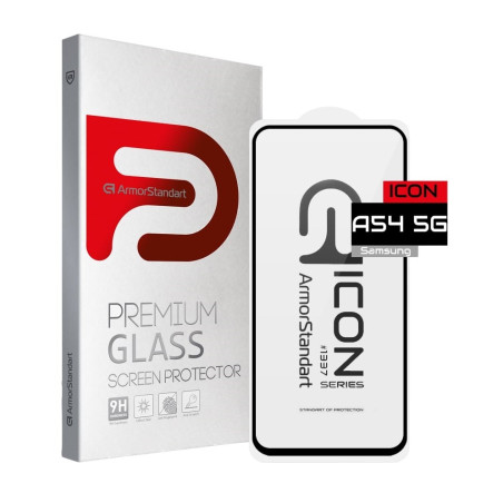 Скло захисне Armorstandart Icon Samsung A54 5G (A546) Black (ARM66212)