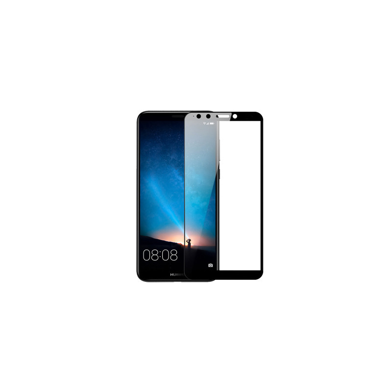 Скло захисне PowerPlant Full screen Huawei Y9 (2018), Black (GL604937)