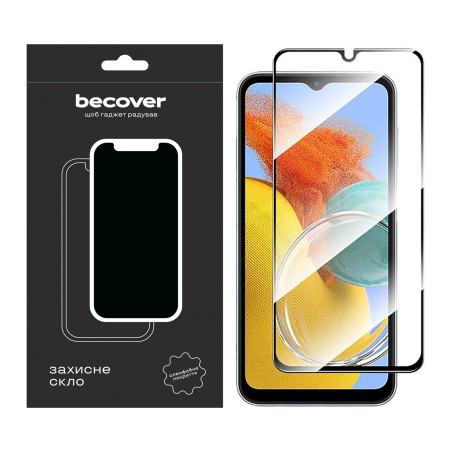 Скло захисне BeCover Samsung Galaxy M14 5G SM-M146 Black (709258)