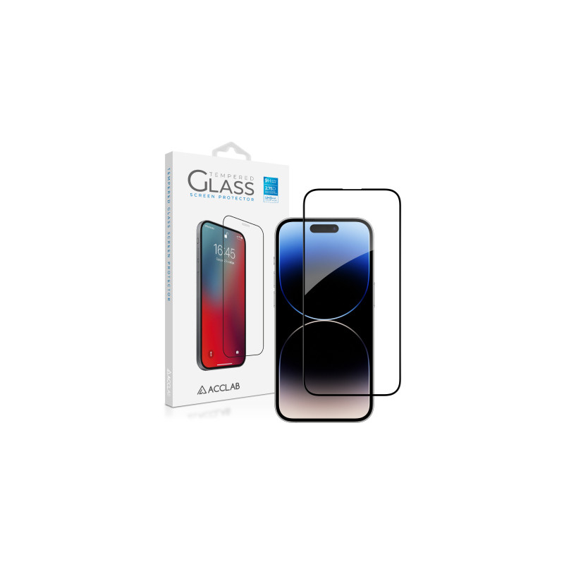 Скло захисне ACCLAB Full Glue Apple iPhone 14 Pro (1283126541971)