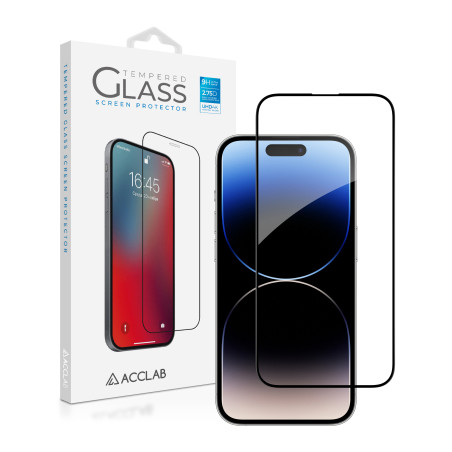 Скло захисне ACCLAB Full Glue Apple iPhone 14 Pro (1283126541971)