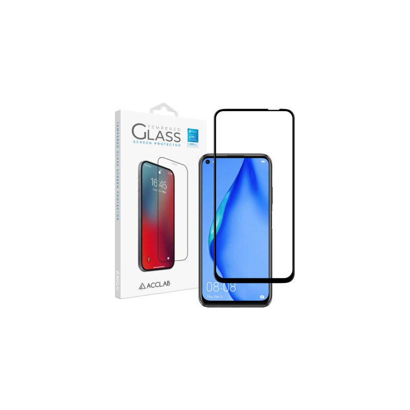 Скло захисне ACCLAB Full Glue Huawei P40 Lite (1283126508264)