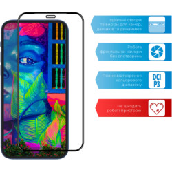 Скло захисне ACCLAB Full Glue MOTO E7 Power (1283126514395)