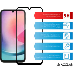Скло захисне ACCLAB Full Glue Samsung A24 5G (1283126573682)