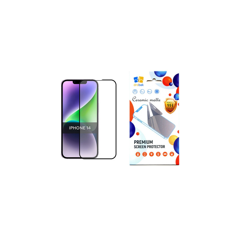 Скло захисне Drobak Matte Ceramics Apple iPhone 14 Plus (535325) (535325)