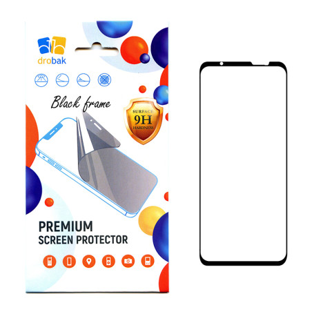 Скло захисне Drobak Asus ROG Phone 5s (Black) (616151) (616151)