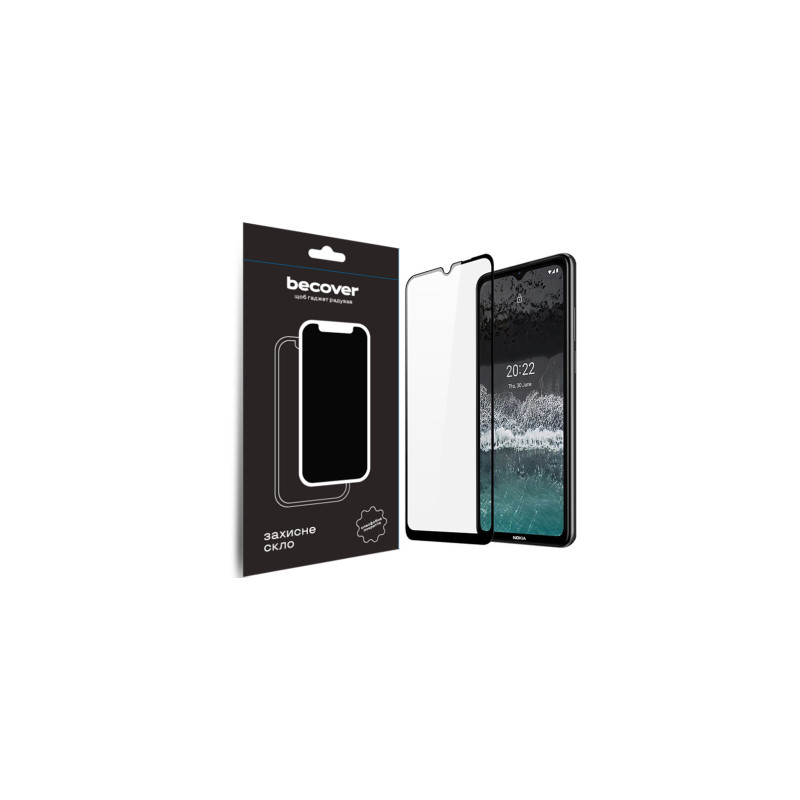 Скло захисне BeCover Nokia C21 Black (709741)