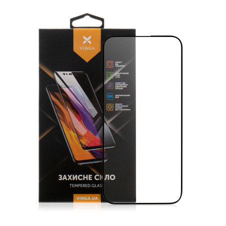 Скло захисне Vinga Apple iPhone 15 Plus (VGIP15PLU)