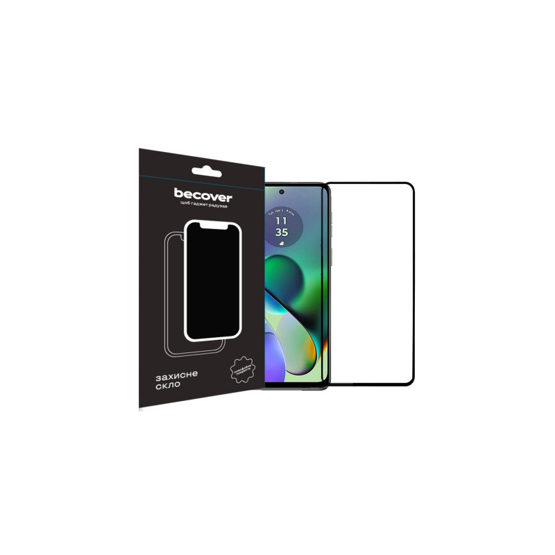 Скло захисне BeCover Motorola Moto G54 / G54 Power Black (710107)