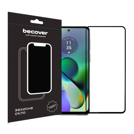 Скло захисне BeCover Motorola Moto G54 / G54 Power Black (710107)