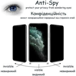 Скло захисне Drobak Anty Spy Samsung Galaxy A34 (Black) (535338)