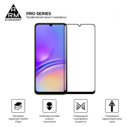 Скло захисне Armorstandart Pro Samsung A05 (A055) / A05s (A057) Black (ARM71789)