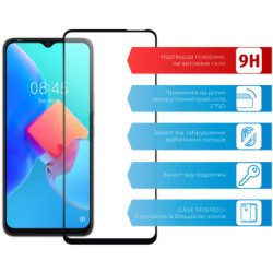 Скло захисне ACCLAB Full Glue Tecno Spark 8C (1283126542466)