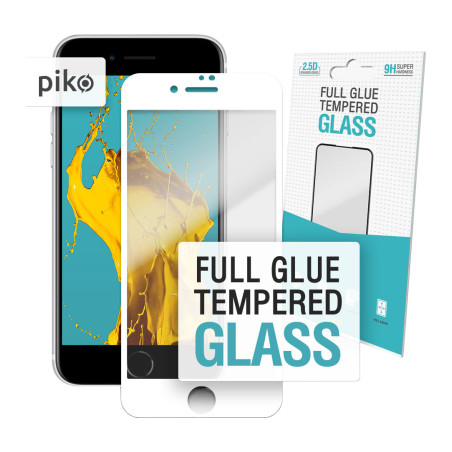 Скло захисне Piko Full Glue Apple iPhone SE 2020 white (1283126502927)