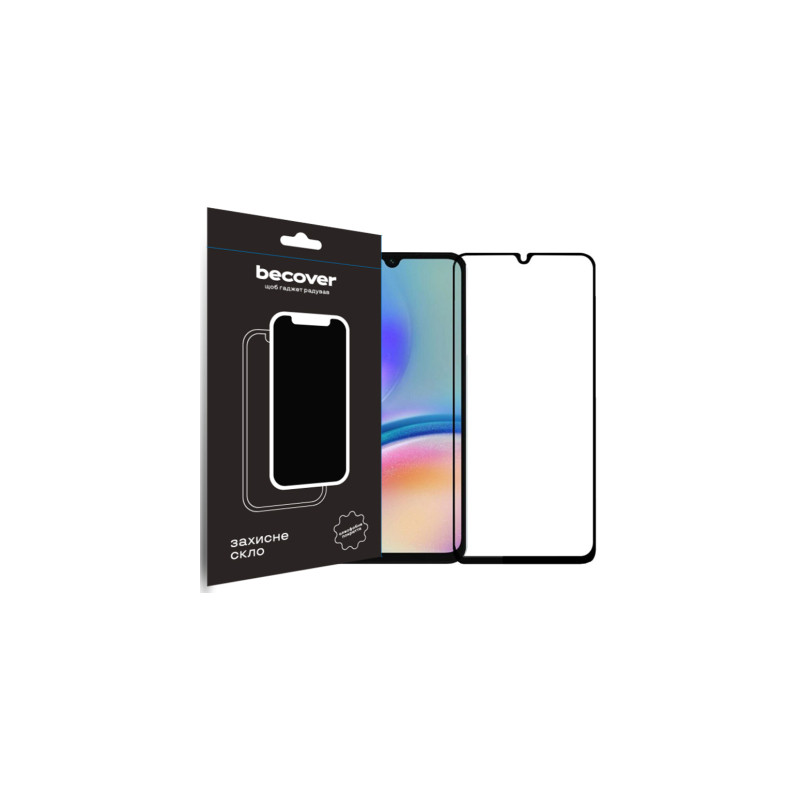 Скло захисне BeCover Samsung Galaxy A05 SM-A055/A05s SM-A057 Black (710157)
