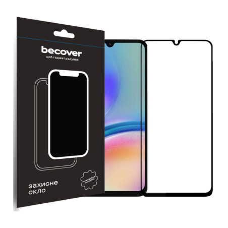 Скло захисне BeCover Samsung Galaxy A05 SM-A055/A05s SM-A057 Black (710157)