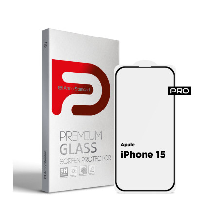 Скло захисне Armorstandart Pro Apple iPhone 15 (ARM71483)