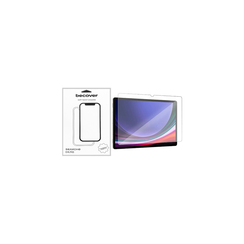 Скло захисне BeCover Samsung Galaxy Tab S9 FE (SM-X510/SM-X516B) 10.9" (710046)