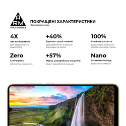 Скло захисне Armorstandart Pro Samsung A05 (A055) Black (ARM73266)