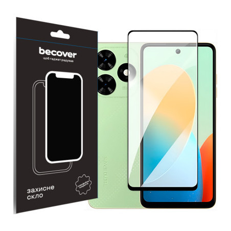 Скло захисне BeCover Tecno Spark Go 2024 (BG6) Black (710484)