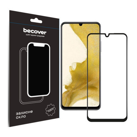 Скло захисне BeCover Samsung Galaxy A25 SM-A256 5G Black (710540)