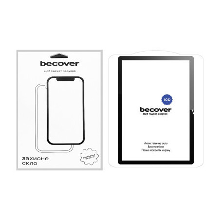 Скло захисне BeCover 10D Lenovo Tab P11 (2nd Gen) (TB-350FU/TB-350XU) 11.5" Black (710579)