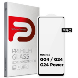 Скло захисне Armorstandart Pro Motorola G04 / G24 / G24 Power Black (ARM74296)