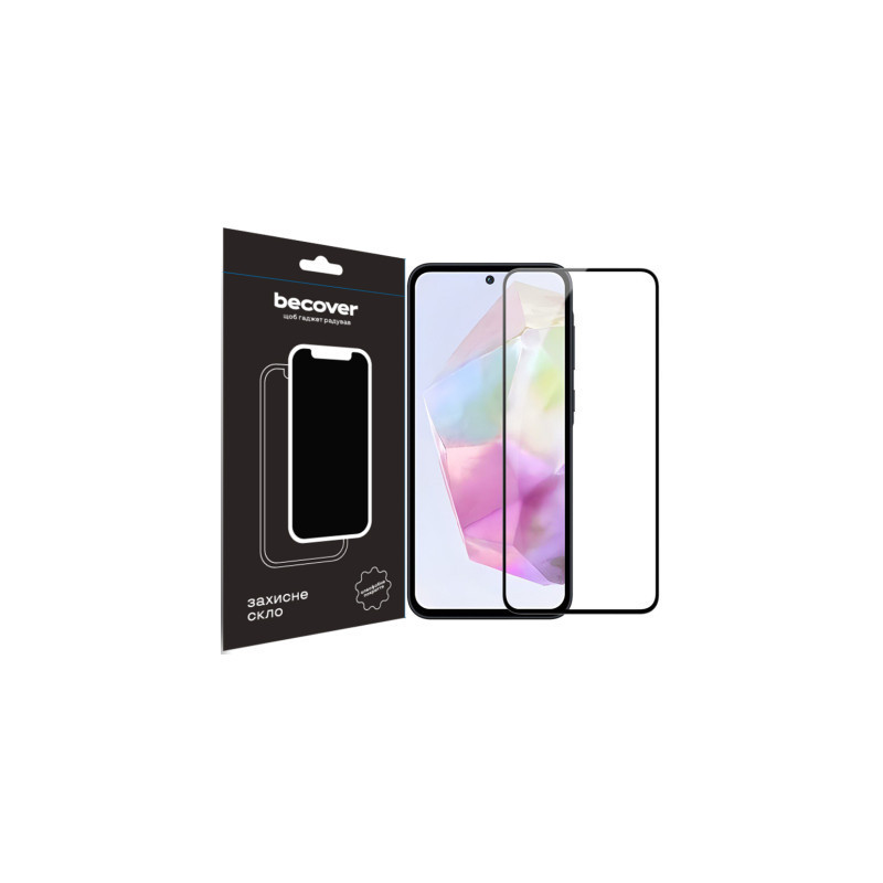 Скло захисне BeCover Samsung Galaxy A35 5G SM-A356 Black (711071)
