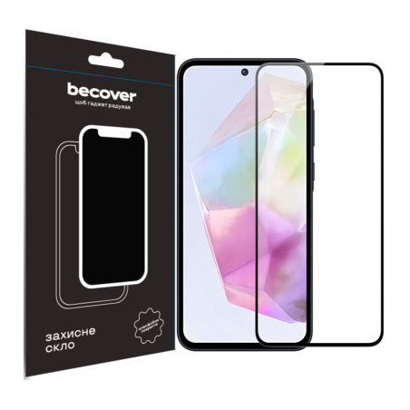 Скло захисне BeCover Samsung Galaxy A35 5G SM-A356 Black (711071)