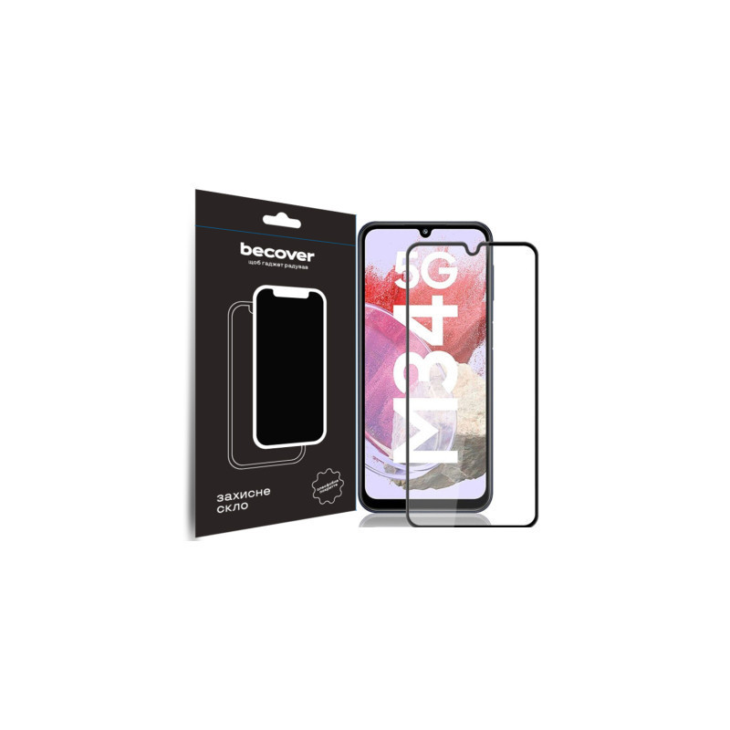 Скло захисне BeCover Samsung Galaxy M34 5G SM-M346 Black (711445)