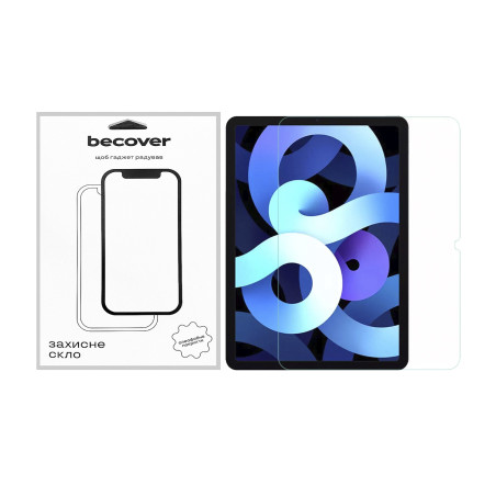 Скло захисне BeCover Apple iPad Air 11" M2/M3 (2024/2025) (711671)