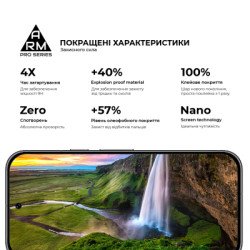 Скло захисне Armorstandart Pro Google Pixel 9 Black (ARM74679)