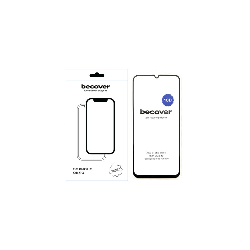 Скло захисне BeCover Realme C63 10D Black (712340)