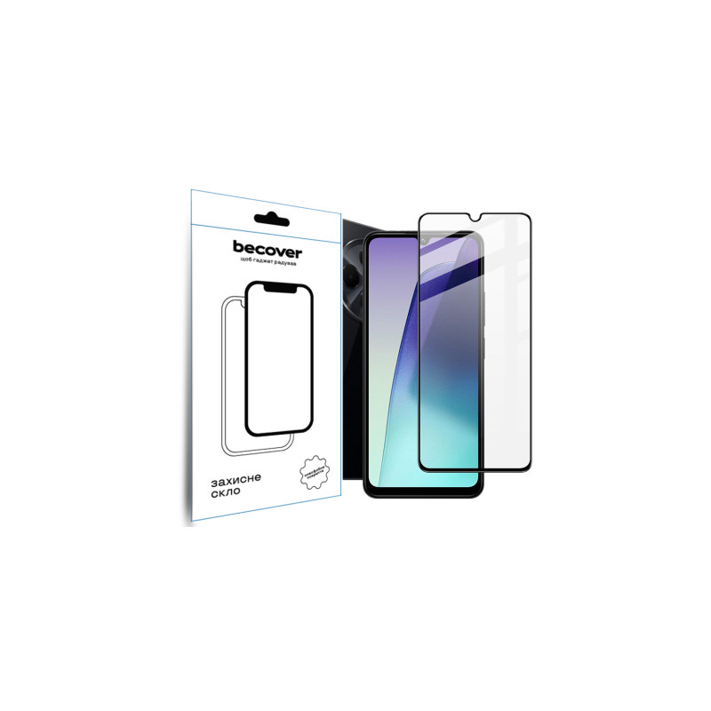 Скло захисне BeCover Xiaomi Redmi 14C 4G / Poco C75 Black (712320)