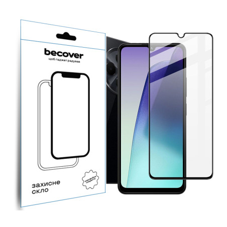 Скло захисне BeCover Xiaomi Redmi 14C 4G / Poco C75 Black (712320)