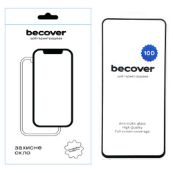 Скло захисне BeCover Oppo А60 4G / A3 / A3x / A40m 10D Black (712354)