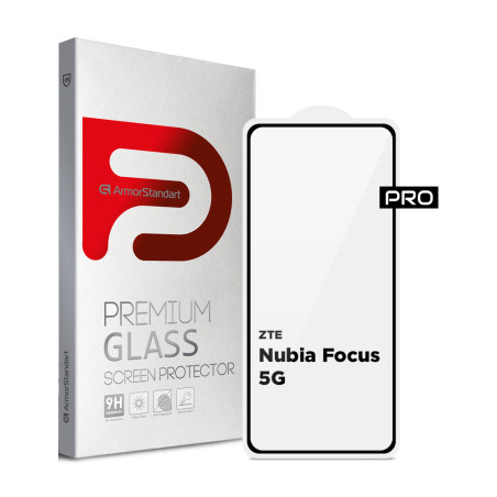 Скло захисне Armorstandart Pro ZTE Nubia Focus 5G Black (ARM78909)