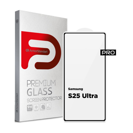 Скло захисне Armorstandart Pro Samsung S25 Ultra Black (ARM81613)