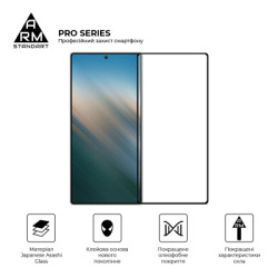 Скло захисне Armorstandart Pro Samsung S25 Ultra Black (ARM81613)