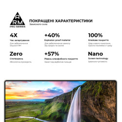 Скло захисне Armorstandart Pro Samsung S25 Ultra Black (ARM81613)