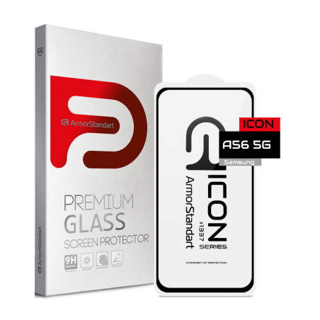 Скло захисне Armorstandart Icon Samsung A56 5G Black (ARM82614)